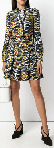 Jewels Print Twill Short Dress *Low Stock*