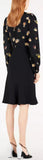 Long-Sleeve Printed Dress