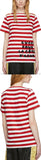 Red Striped Pour La Cote D'Azur T-Shirt