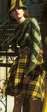 Wool Pullover & Wool Tweed Skirt