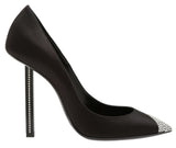 Tower 110 Satin Pumps - Black, Blue, White