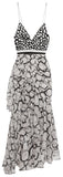 'Zoe' Printed Bikini Ruffle Lady Dress