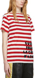 Red Striped Pour La Cote D'Azur T-Shirt