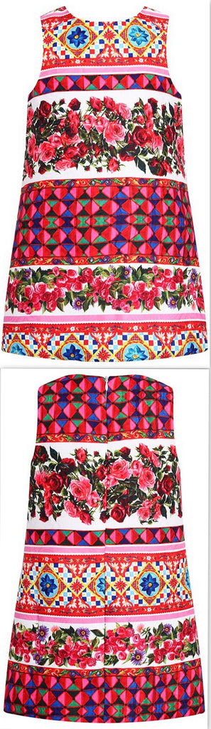 'Mambo' Print Dress - DESIGNER INSPIRED FASHIONS