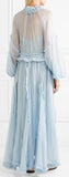 Bluebell Ruffled Georgette Gown
