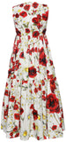 Poppy Print Poplin Dress