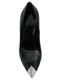 Tower 110 Satin Pumps - Black, Blue, White