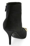 Point Toe Zip Booties