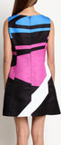 A-Line Printed Mini Dress