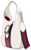 Dionysus Leather Hobo Bag White - DESIGNER INSPIRED FASHIONS