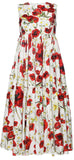 Poppy Print Poplin Dress