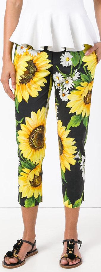 Sunflower Cropped Trousers