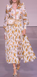 Golden Floral Shirt