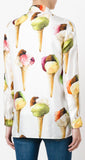 Gelato (Ice Cream) Print Pajama Shirt & Pant Set