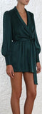 Silk Wrap Playsuit