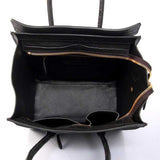 Black Crocodile Luggage Mini Handbag - DESIGNER INSPIRED FASHIONS