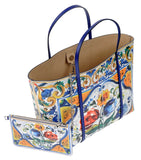 Printed Dauphine Leather Escape Bag