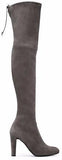 'Highland' Tall Suede Boots - ( Black, Grey, Wine Red, Beige ) - DESIGNER INSPIRED FASHIONS