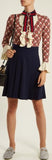 Vintage Circle-Print Cady Dress