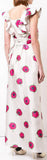 Long Floral Print Dress