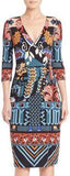 'Matisse Surplice' Jersey Silk Dress - DESIGNER INSPIRED FASHIONS