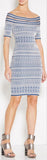 Lacey Plaited Lace Off-Shoulder Dress - DESIGNER INSPIRED FASHIONS