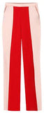 Color-Contrast Vest-Jacket and Pant Suit