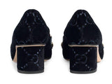 Sylvie GG Mid-Heel Pumps - Red or Black