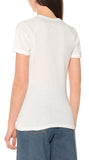 Logo Sequin Strawberry Print T-Shirt