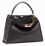 Peekaboo X-Lite Leather Bag - Beige, Green, Black