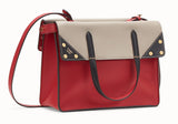 Flip Regular Leather Bag - Grey or Red