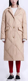 Single-Breasted Puffer Coat
