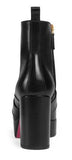 Novel Platform Kiltie Ankle Boot