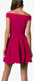 Off-the-Shoulder Mini Dress | DESIGNER INSPIRED FASHIONS