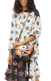 Paula Print Blouse White-Multicolor | DESIGNER INSPIRED FASHIONS