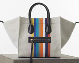Medium Phantom Luggage Tote in Textile - DESIGNER INSPIRED FASHIONS