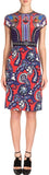 Abstract Printed Sheath Dress | DESIGNER INSPIRED FASHIONS