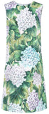 Hydrangea Print Shift Dress