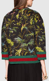 Tropical Print Double Fleece Sweatshirt - DESIGNER INSPIRED FASHIONS