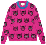 Mystic Cat Wool Knit Sweater