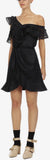 One Shoulder Frilled Dress