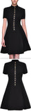 Black Fit and Flare Dress