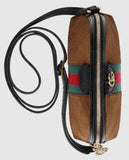 Ophidia Small Shoulder Bag - Red, Chestnut Brown or Black