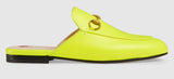 Princetown Leather Slippers - Fluorescent Pink or Fluorescent Yellow