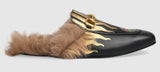 Princetown Slipper with Flames