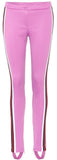 Striped Stirrup Trousers, Pink