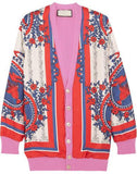 Reversible Cashmere & Silk Cardigan Sweater