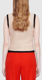 Tweed Vest Top