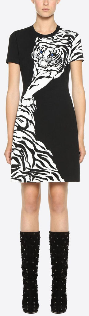 Tiger Re-Edition Jacquard Dress