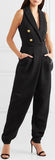 Double-Breasted Jumpsuit
